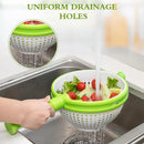 Foldable Salad Spinner Bowl with Handle