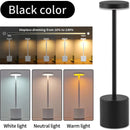 USB Rechargeable Touch Table Lamp with 3 Light Modes