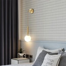 Minimalist LED Wall Light – Elegant Glass Bedside Lamp