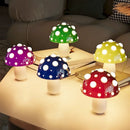Mushroom LED Table Lamp USB Rechargeable Light